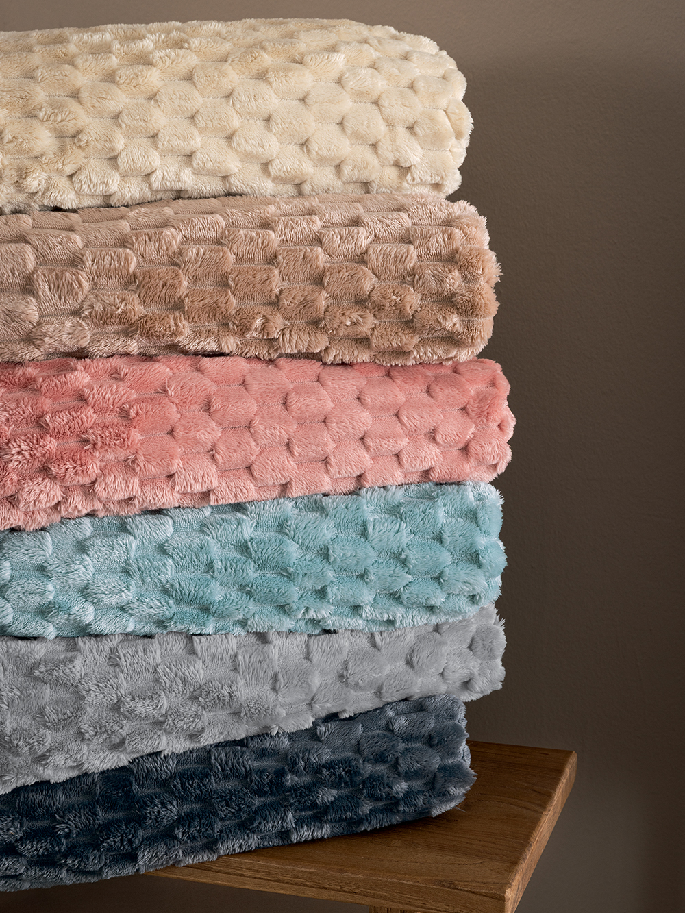 Κουβέρτα Fleece 220x240 ASTER ROSE - Image 4