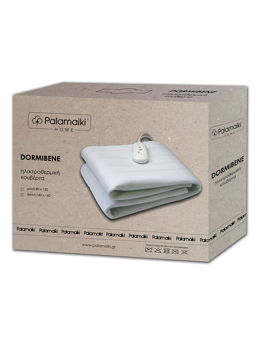 Ηλεκτρική Κουβέρτα Διπλή 140x160 DORMIBENE ELECTRIC BLANKET - Image 2