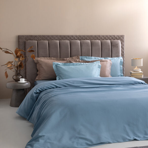 Σετ Παπλωματοθήκη Υπέρδιπλη 230x250 Posh Sateen DENIM