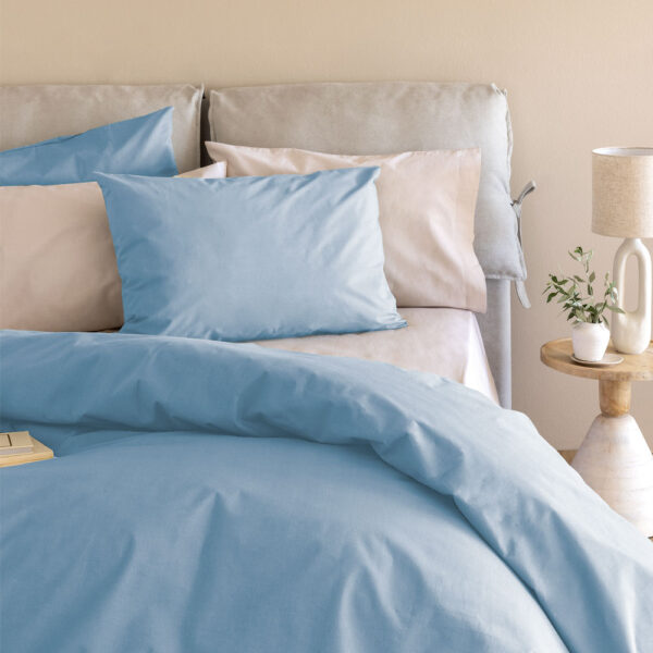 Σεντόνι King size 265x275 ETOILE/2 BLUE Χωρίς Λάστιχο