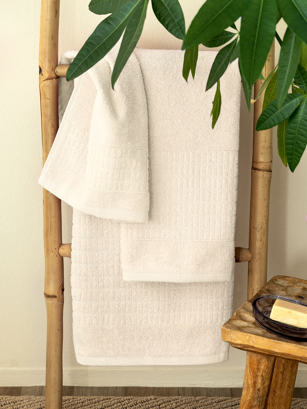Πετσέτα Λουτρού Towels Collection 80x160 ROLL ECRU