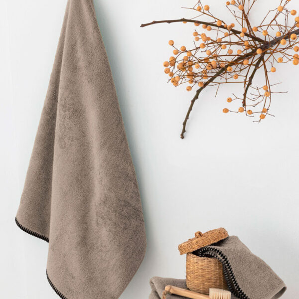Πετσέτα Προσώπου Towels Collection 50x90 BROOKLYN MOKA