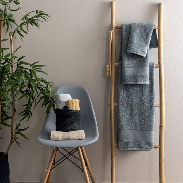 Πετσέτα Προσώπου Towels Collection 50x90 NAYA GREY