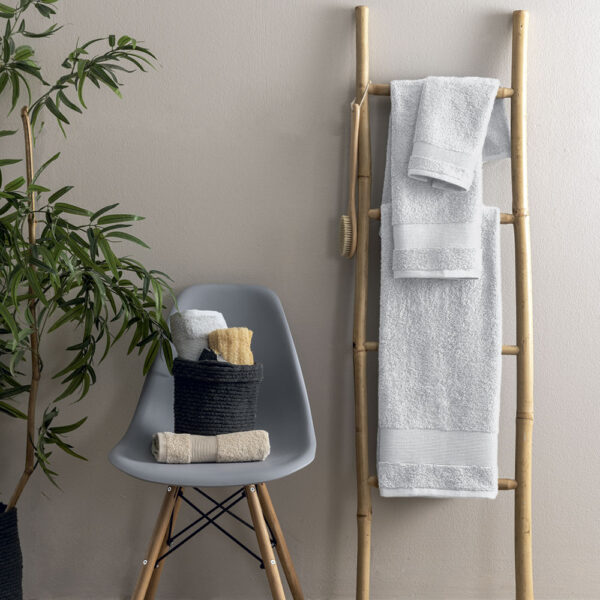 Πετσέτα Προσώπου Towels Collection 50x90 NAYA WHITE