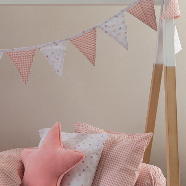 Διακοσμητικά σημαιάκια Bon Bon 240cm BB100-BB101 ROSE