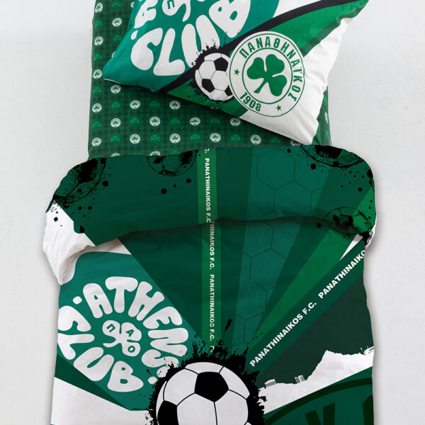 Ζεύγος Μαξιλαροθήκες Panathinaikos F.C. 52x72 FC12