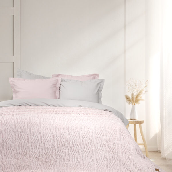 Κουβέρτα Υπέρδιπλη 220x240 - Serenus Nude Pink