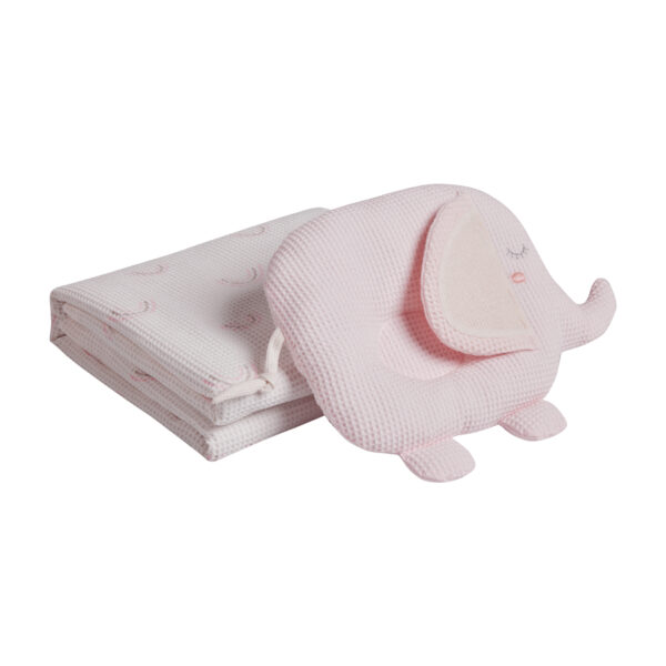 DAS BABY ΚΟΥΒΕΡΤΑ ΠΙΚΕ ΑΓΚΑΛΙΑΣ RELAX 4957 GREY, PINK, WHITE