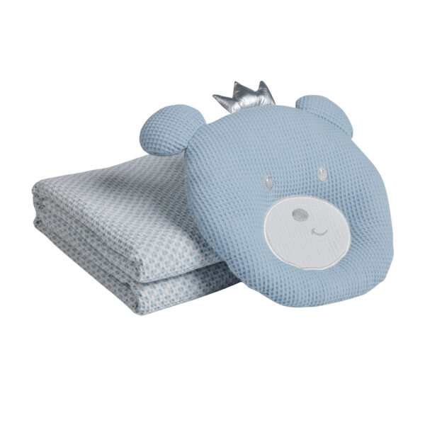 DAS BABY ΚΟΥΒΕΡΤΑ ΠΙΚΕ ΑΓΚΑΛΙΑΣ RELAX 4959 BLUE, WHITE