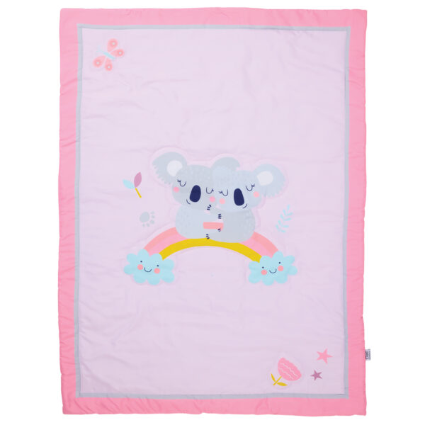 DAS BABY ΚΟΥΒΕΡΛΙ ΚΟΥΝΙΑΣ FUN 4934 GREY, PINK