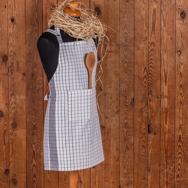 ΠΟΔΙΑ ΚΟΥΖΙΝΑΣ PEPPER CHECK GREY