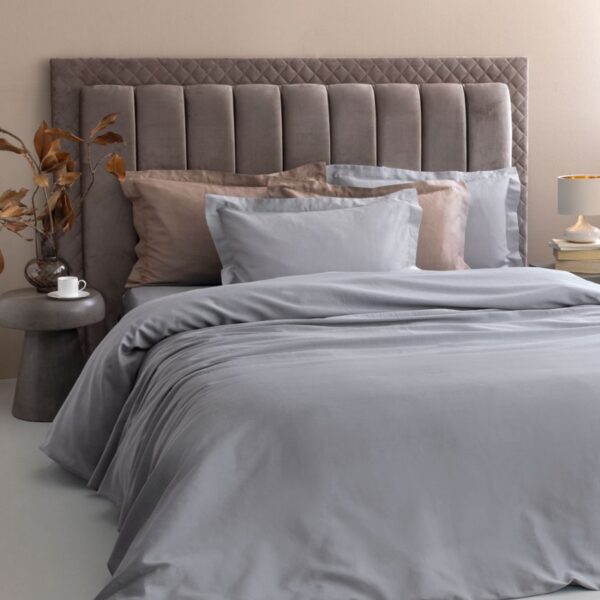 Σετ Υπέρδιπλα Σεντόνια 240x270 Posh Sateen GREY