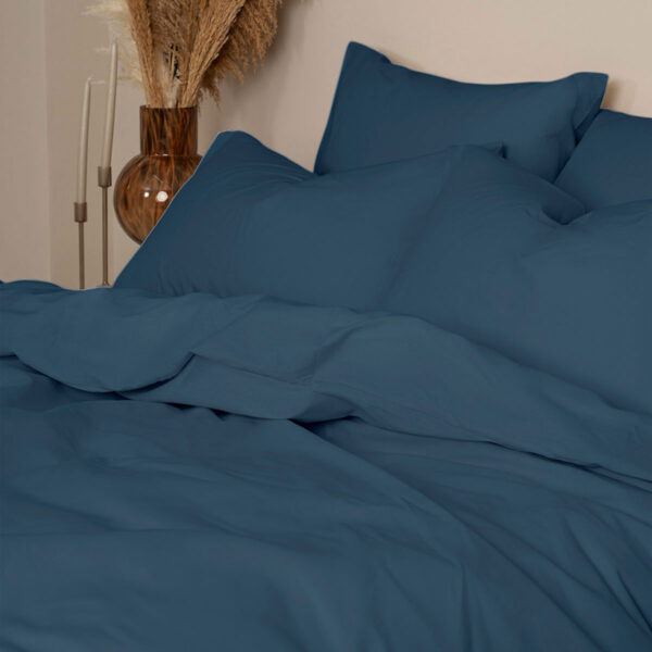 Παπλωματοθήκη Cotton Feelings 121 Sea Blue Υπέρδιπλη (230x250)