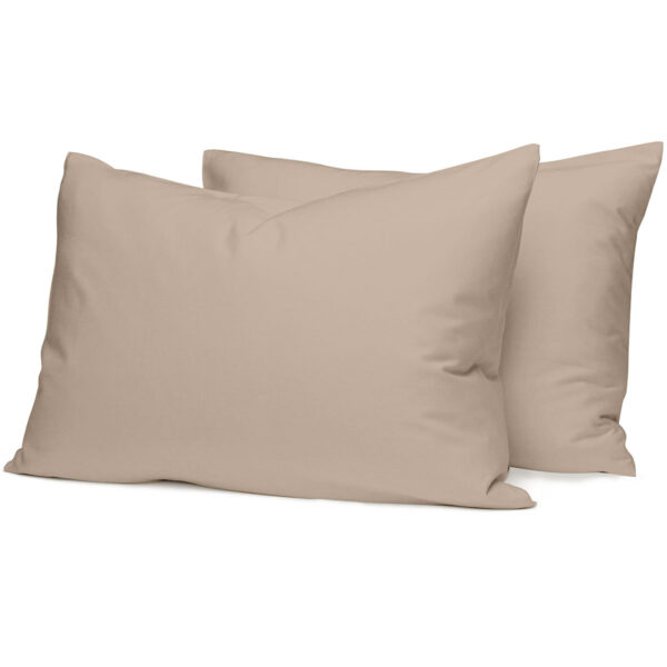 Μαξιλαροθήκες Cotton Feelings 119 Mocha 50x70