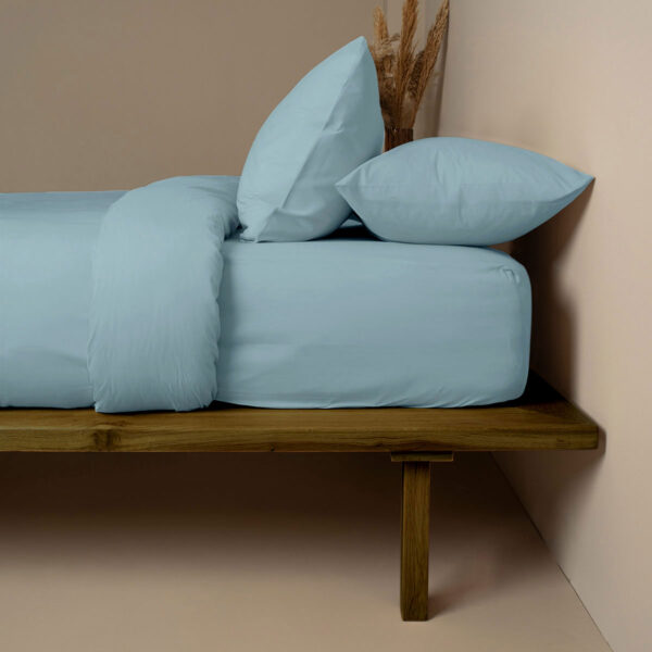 Κατωσέντονο Cotton Feelings 120 Sky Blue Μονό (100x200+30)