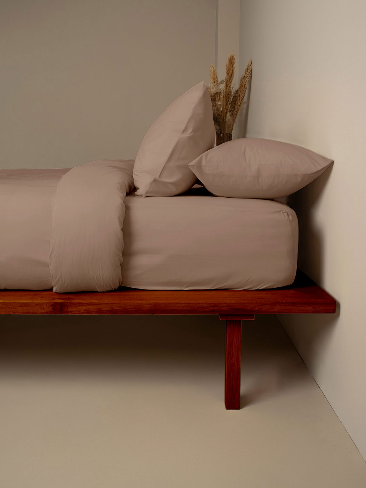 Κατωσέντονο Cotton Feelings 118 Brown Διπλό (160x200+30)