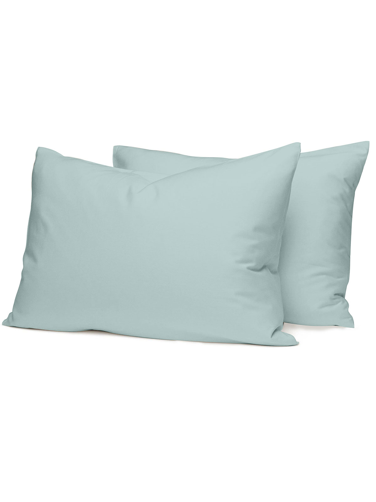 Σετ Σεντόνια Cotton Feelings 114 Light Aqua Διπλό με λάστιχο (150x205+30) - Image 2