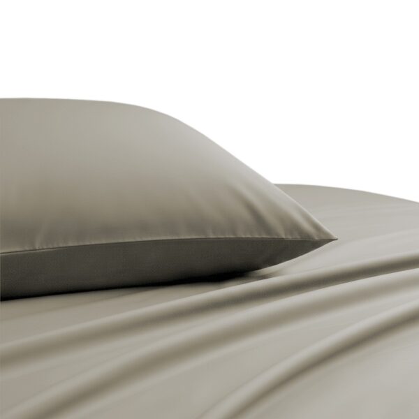 ΣΕΤ ΜΑΞΙΛΑΡΟΘΗΚΕΣ 53X72 LAVISH SATIN OLIVE/GREY