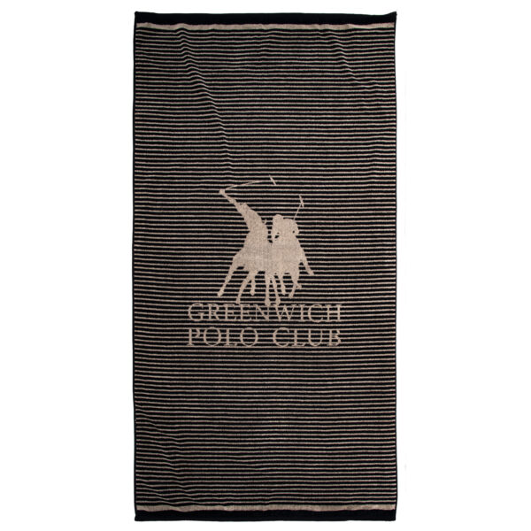 GREENWICH POLO CLUB ΠΕΤΣΕΤΑ ΘΑΛΑΣΣΗΣ 90Χ180 ESSENTIAL 5235 BLACK