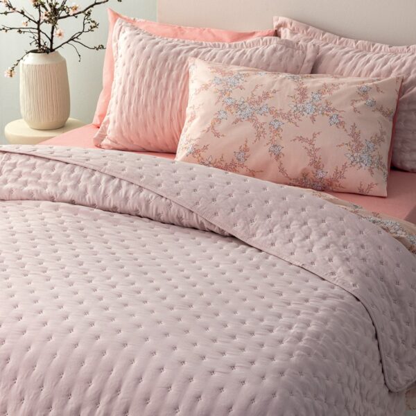Κουβερλί υπέρδιπλο 220x240 NICO/2 PINK