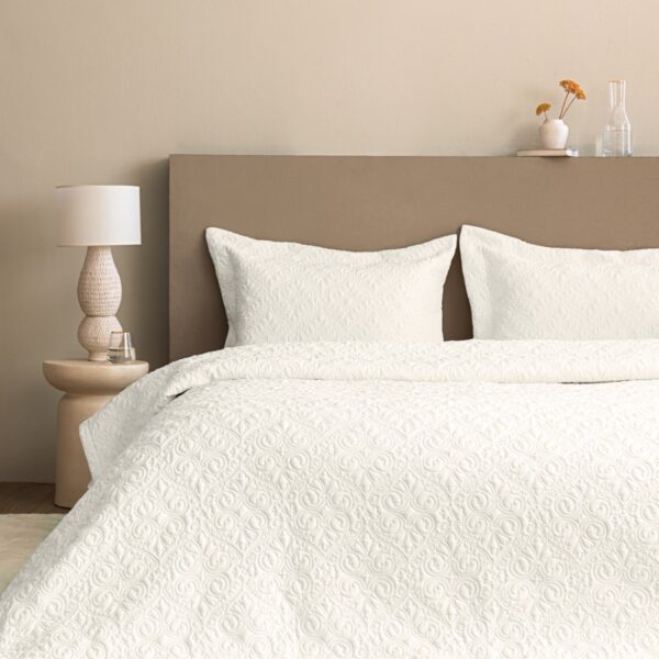 Σετ Κουβερλί 240x260 WED105 WHITE