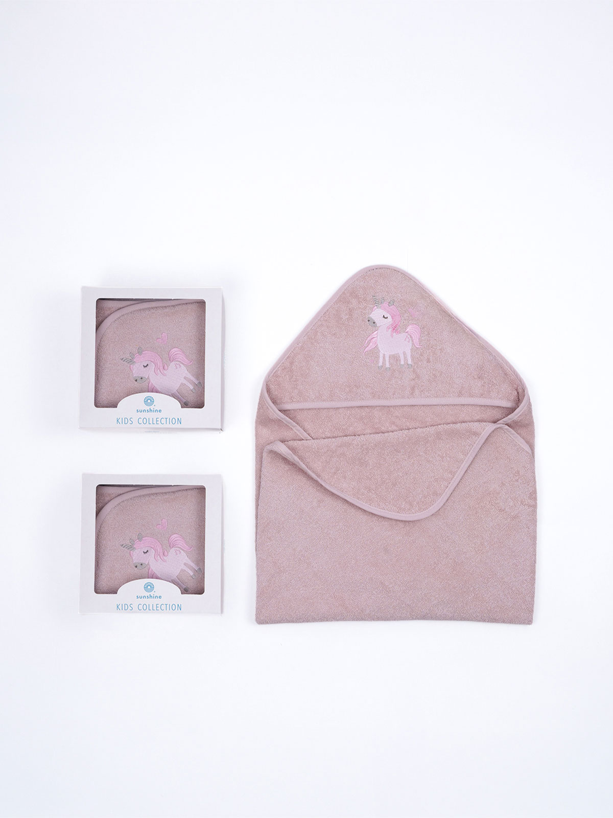 Fluffy Κεντητή Κάπα Powder Unicorn 75x75 - Image 2