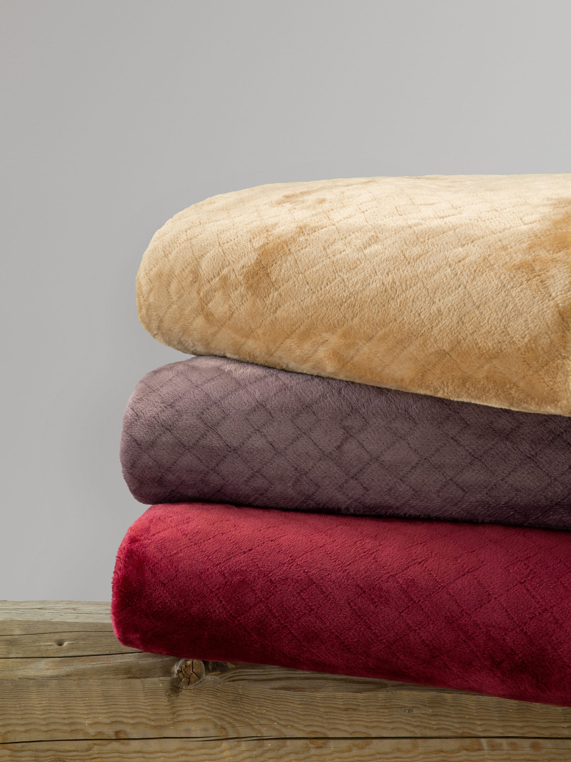 Ριχτάρι Jacquard 180x300 - Cosy Bordeaux - Image 2