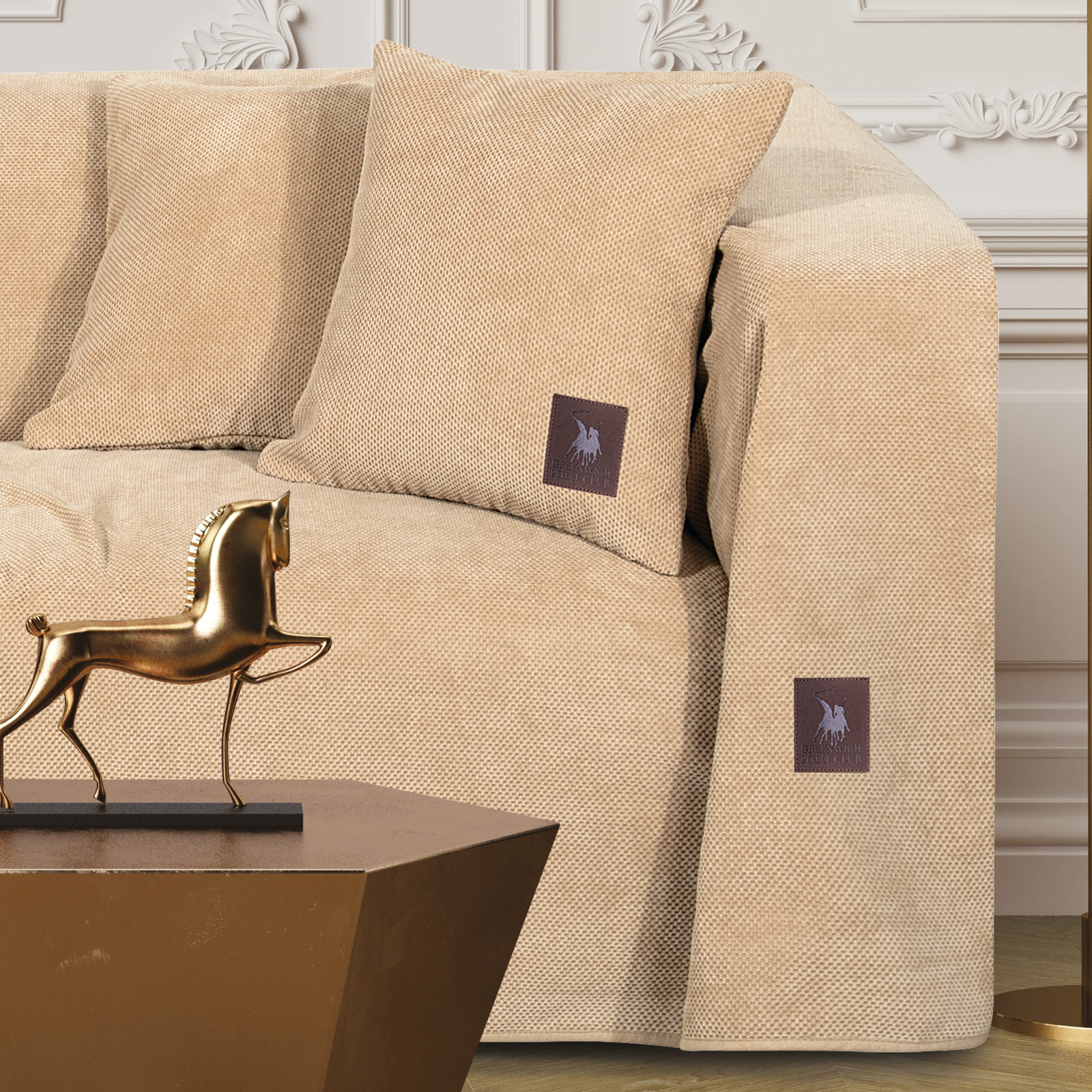 GREENWICH POLO CLUB ΡΙΧΤΑΡΙ 180Χ250 3923 BEIGE - Image 2