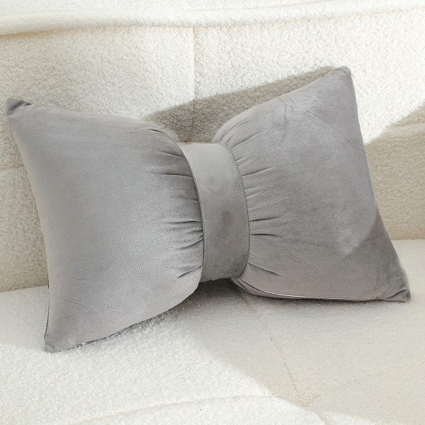 ΔΙΑΚΟΣΜΗΤΙΚΟ ΜΑΞΙΛΑΡΙ BOW SILVER (50Χ35)