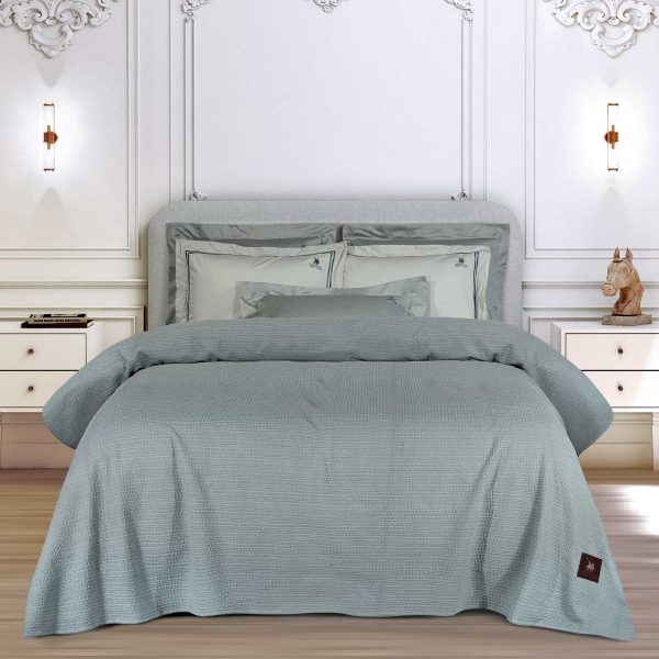 GREENWICH POLO CLUB ΚΟΥΒΕΡΤΑ ΠΙΚΕ 240X260 ESSENTIAL 4457 GREY