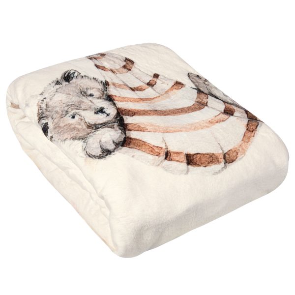 GREENWICH POLO CLUB ΚΟΥΒΕΡΤΑ FLEECE ΑΓΚΑΛΙΑΣ ESSENTIAL 8850 CREAM, TAUPE, TERACOTTA