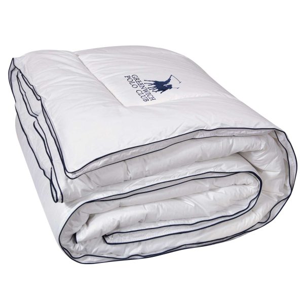 GREENWICH POLO CLUB ΠΑΠΛΩΜΑ 240X260 ESSENTIAL 2346 WHITE