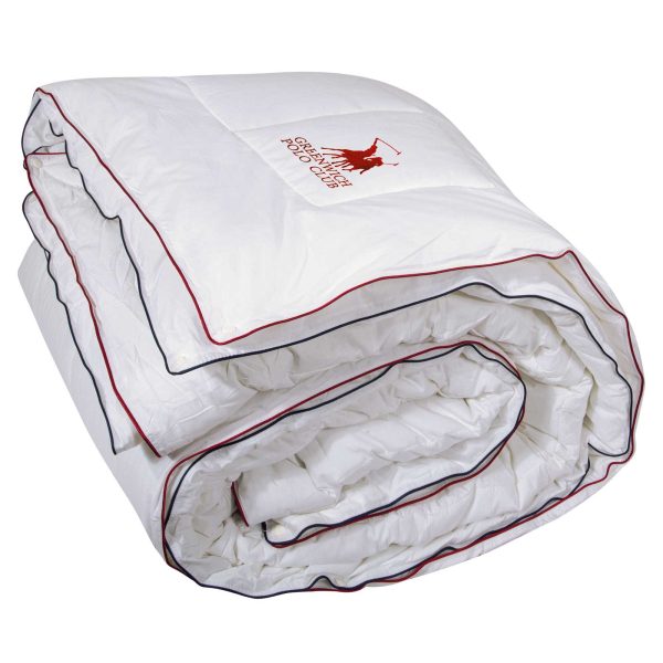 GREENWICH POLO CLUB ΠΑΠΛΩΜΑ 4 SEASONS 240X260 PREMIUM 2348 WHITE