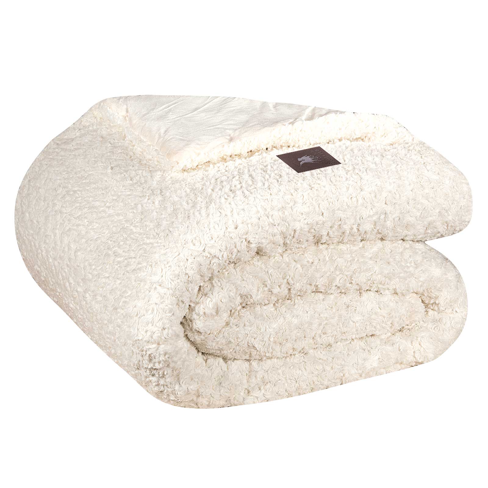 GREENWICH POLO CLUB ΚΟΥΒΕΡΤΟΠΑΠΛΩΜΑ RABBIT FAUX FUR KING ESSENTIAL 3959 WHITE - Image 3