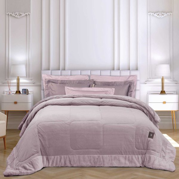 GREENWICH POLO CLUB ΚΟΥΒΕΡΤΟΠΑΠΛΩΜΑ VELVET KING PREMIUM 3966 NUDE