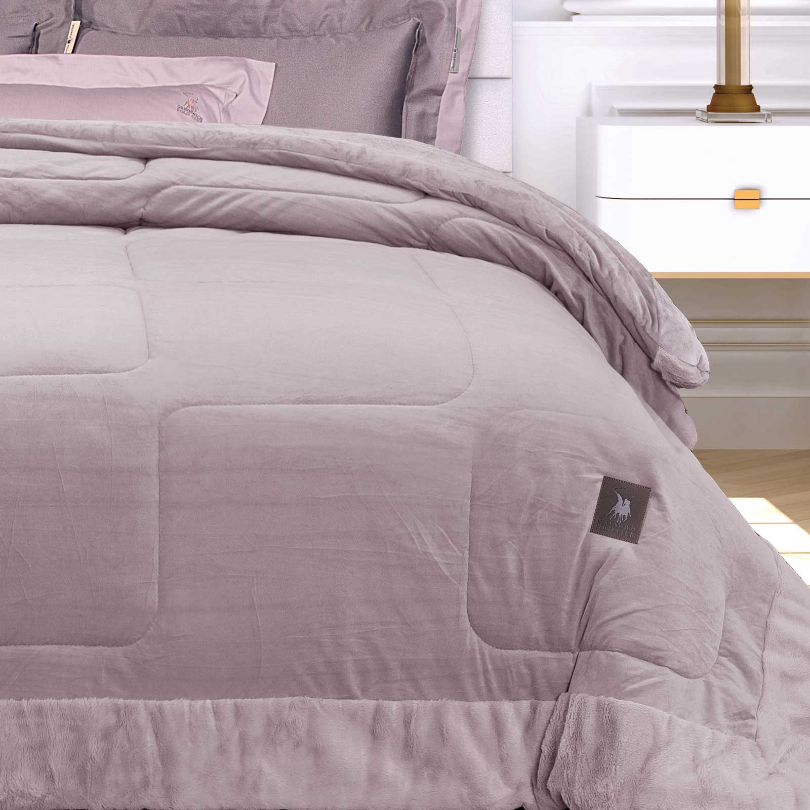 GREENWICH POLO CLUB ΚΟΥΒΕΡΤΟΠΑΠΛΩΜΑ VELVET KING PREMIUM 3966 NUDE - Image 2