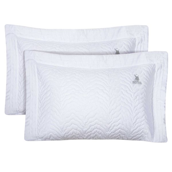 GREENWICH POLO CLUB ΖΕΥΓΟΣ ΜΑΞΙΛΑΡΟΘΗΚΕΣ CLASSIC 2351 WHITE
