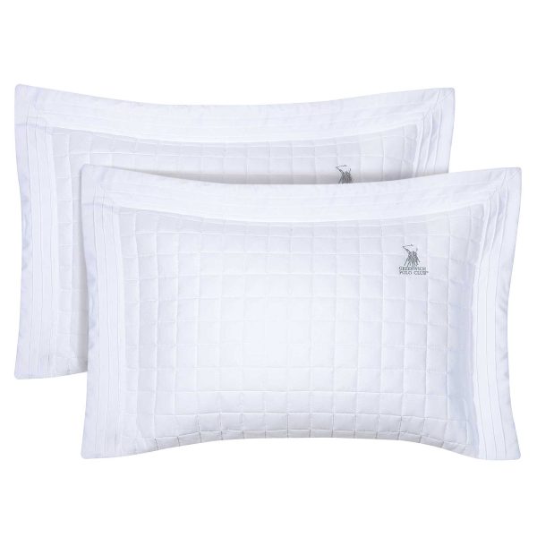 GREENWICH POLO CLUB ΖΕΥΓΟΣ ΜΑΞΙΛΑΡΟΘΗΚΕΣ CLASSIC 2354 WHITE