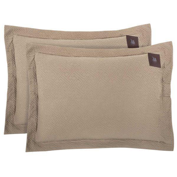 GREENWICH POLO CLUB ΖΕΥΓΟΣ ΜΑΞΙΛΑΡΟΘΗΚΕΣ ESSENTIAL 4452 TAUPE