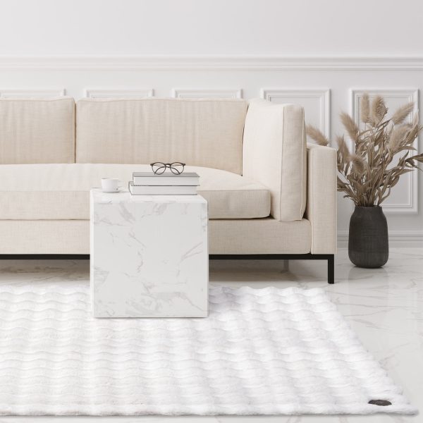 GREENWICH POLO CLUB ΧΑΛΙ 150X200 FAUX FUR 3111 WHITE