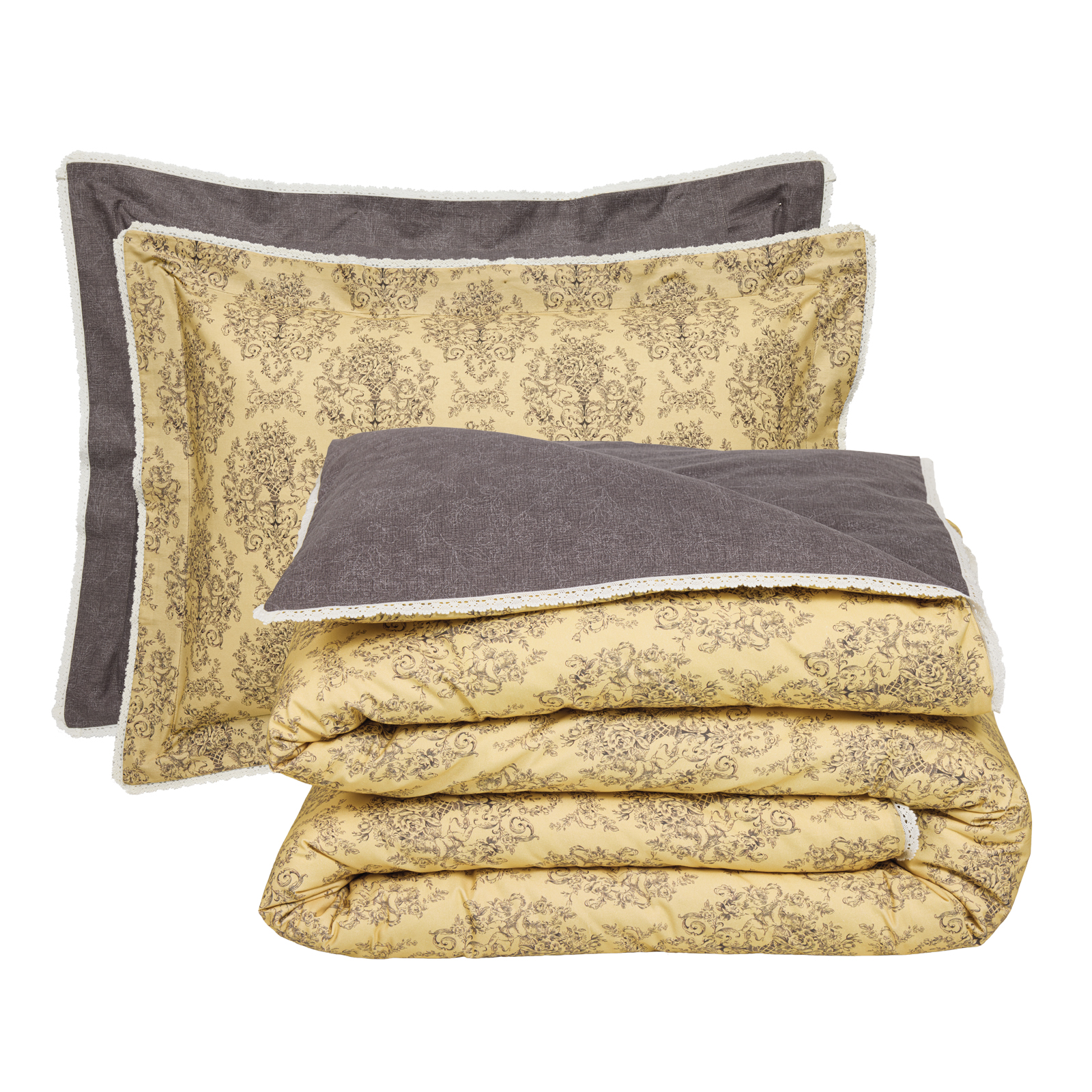 DAS HOME ΠΑΠΛΩΜΑΤΟΘΗΚΗ ΣΕΤ ΥΠΕΡΔΙΠΛΗ PRESTIGE 1730 BLACK, YELLOW - Image 3