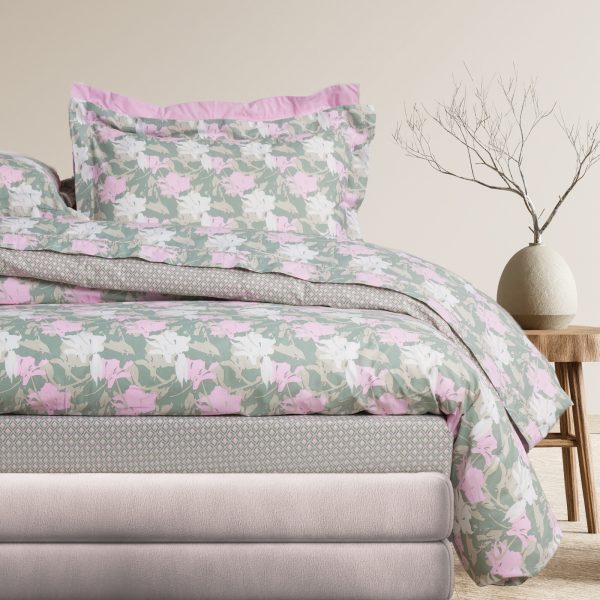 DAS HOME ΣΕΤ ΠΑΠΛΩΜΑΤΟΘΗΚΗ ΥΠΕΡΔΙΠΛΗ DAILY 3175 GREEN, PINK