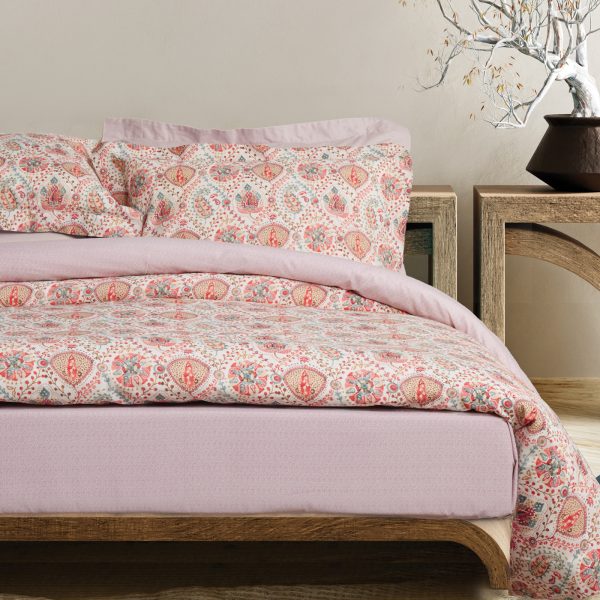 DAS HOME ΣΕΤ ΠΑΠΛΩΜΑΤΟΘΗΚΗ ΥΠΕΡΔΙΠΛΗ CASUAL 5437 MULTICOLOR