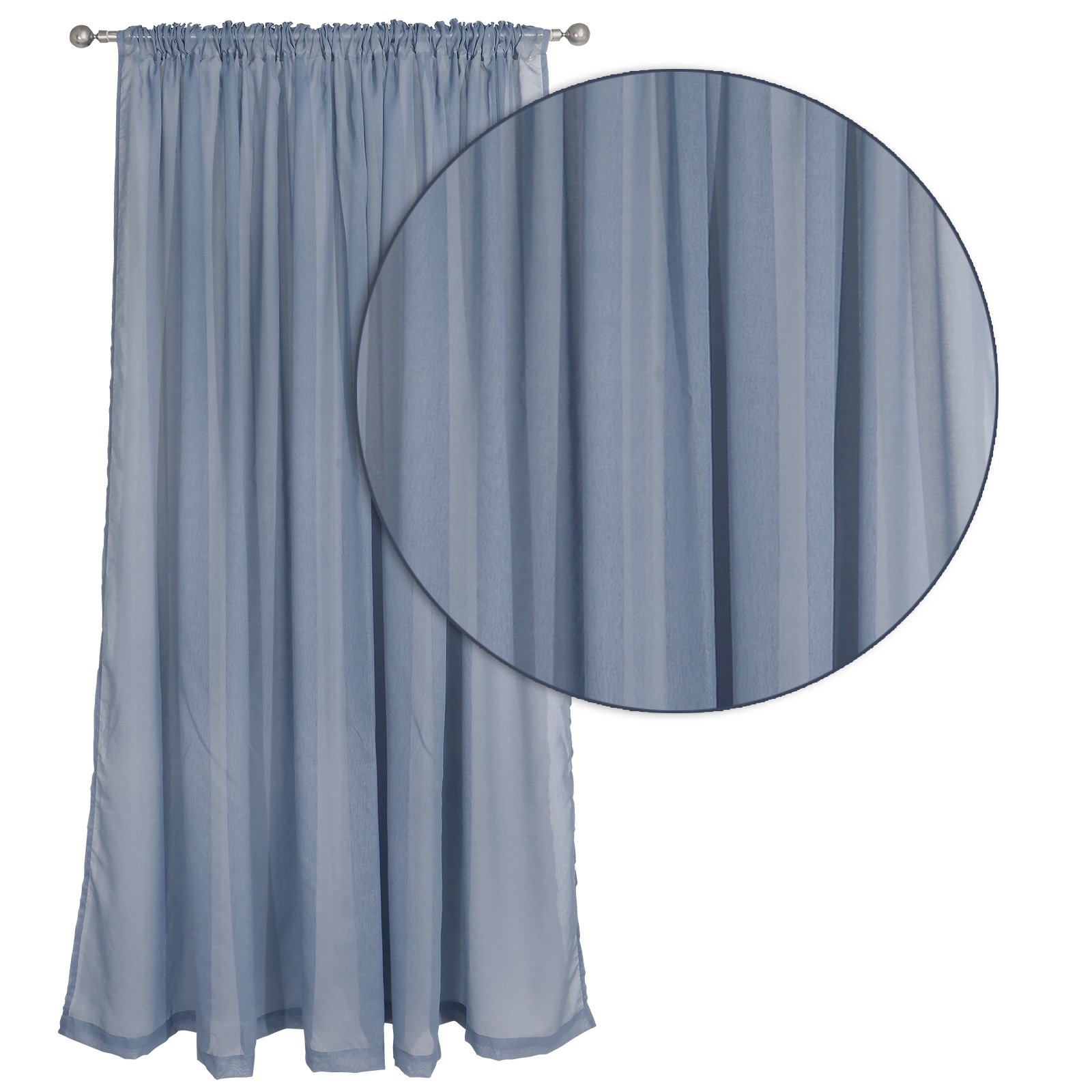 DAS HOME ΚΟΥΡΤΙΝΑ 450Χ270 ΜΕ ΤΡΕΣΑ 2199 ΣΙΕΛ - Image 2