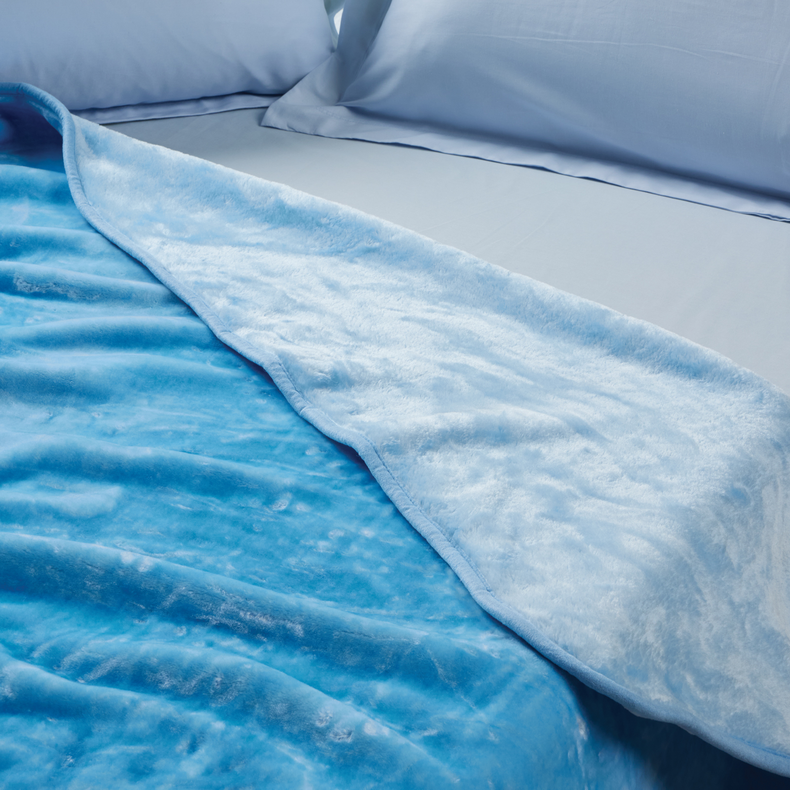 DAS KIDS ΚΟΥΒΕΡΤΑ VELOUR MONH 0291 BABY BLUE - Image 2