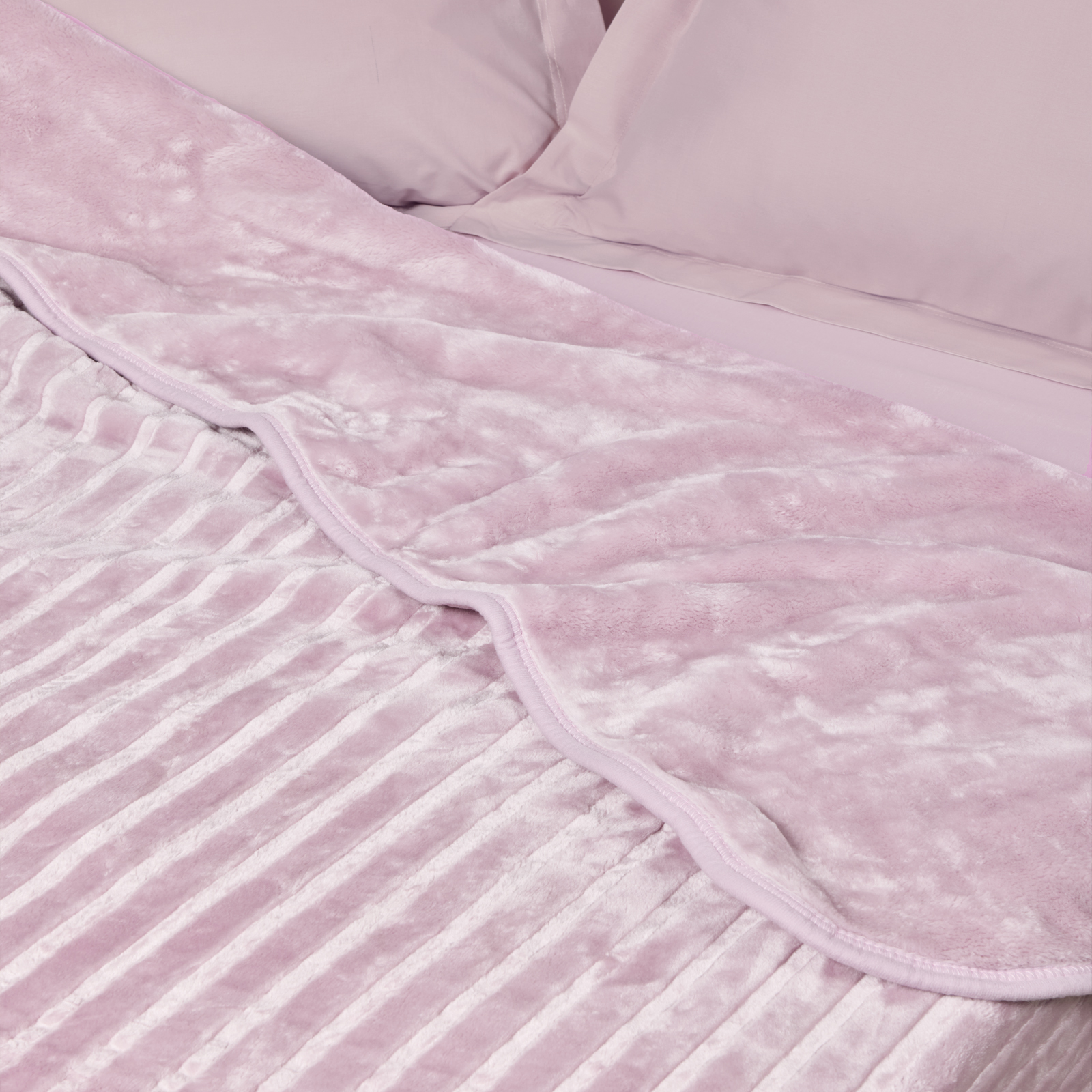DAS HOME ΚΟΥΒΕΡΤΑ VELOUR MONH 1383 DUSTY PINK - Image 2