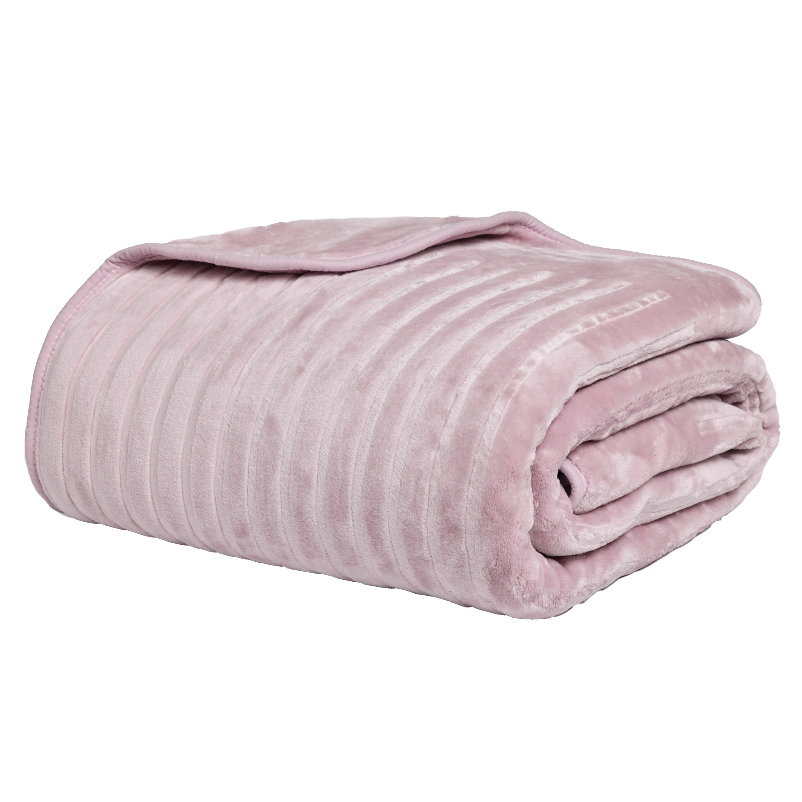 DAS HOME ΚΟΥΒΕΡΤΑ VELOUR MONH 1383 DUSTY PINK - Image 3