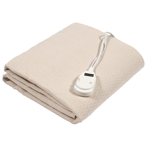 DAS HOME ΗΛΕΚΤΡΙΚΗ ΚΟΥΒΕΡΤΑ COMFORT 75X155 0488 BEIGE