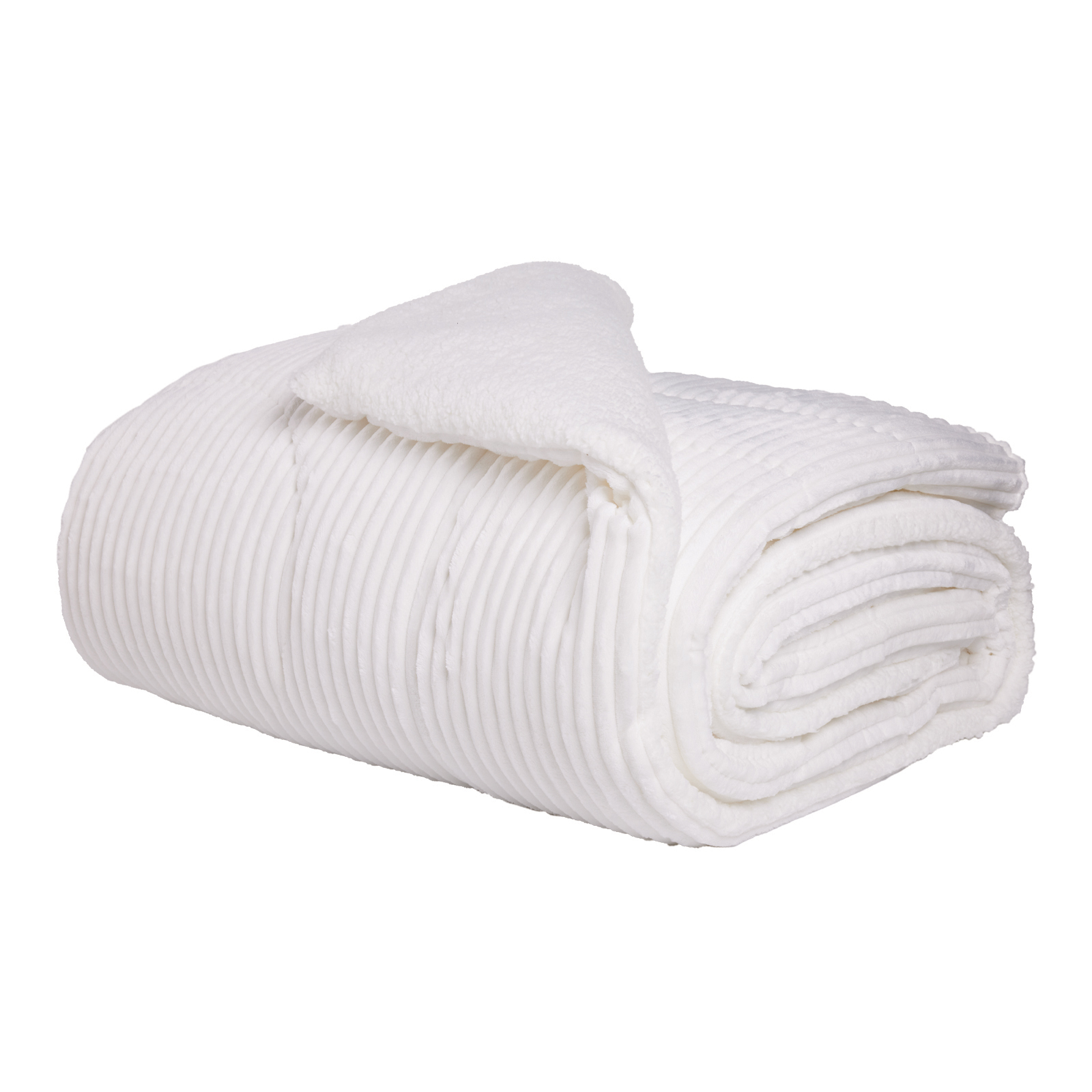 DAS HOME ΚΟΥΒΕΡΤΟΠΑΠΛΩΜΑ SHERPA ΥΠΕΡΔΙΠΛΟ 1364 WHITE - Image 3