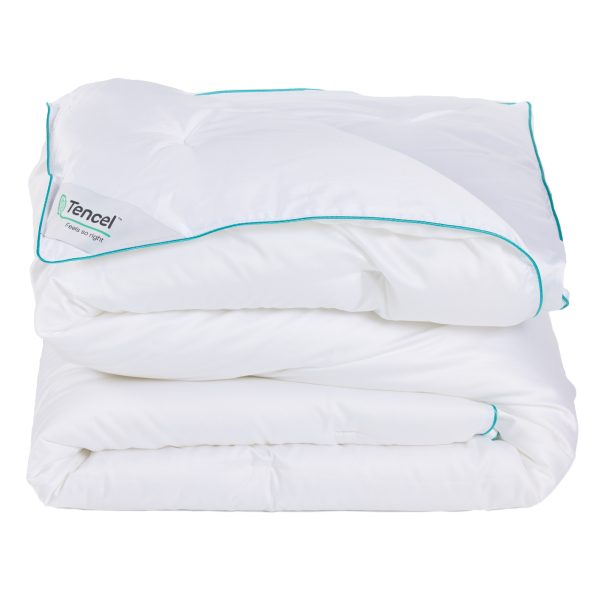 DAS HOME ΠΑΠΛΩΜΑ TENCEL 220X240 COMFORT 1429 WHITE